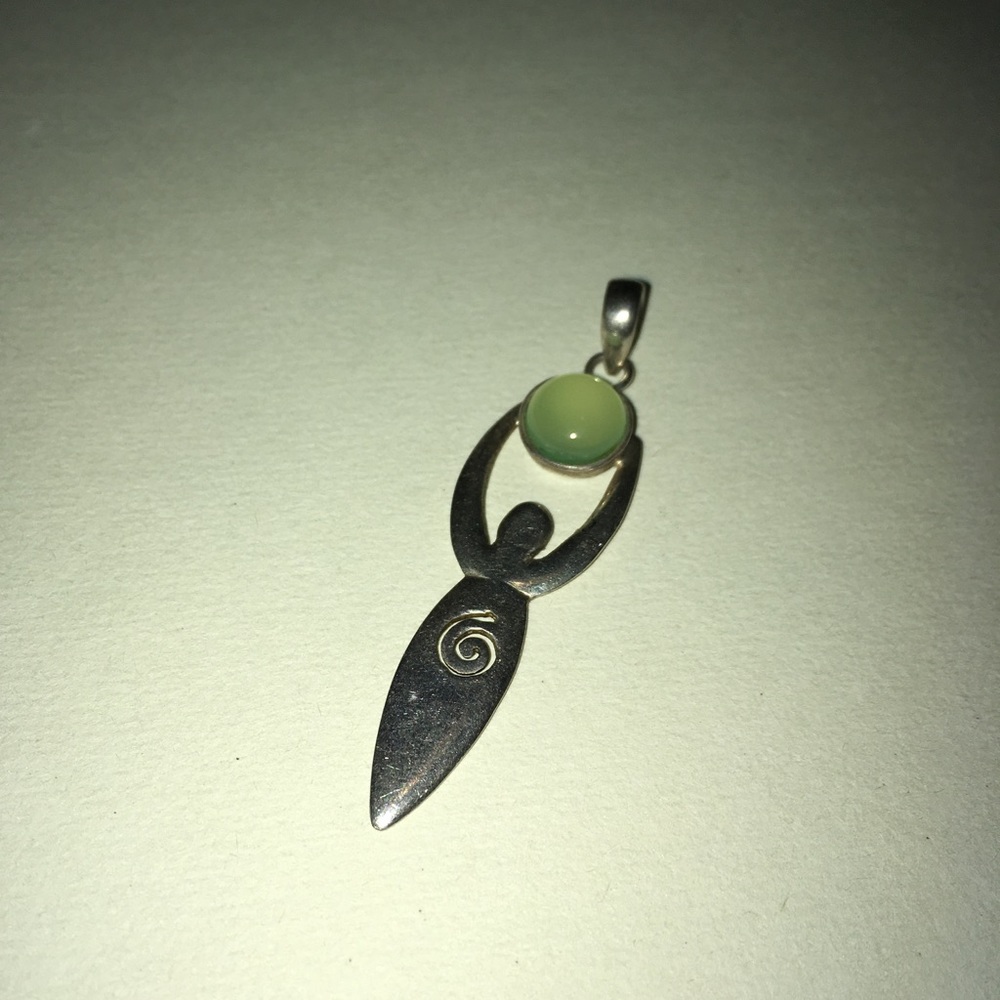 925 goddess pendant