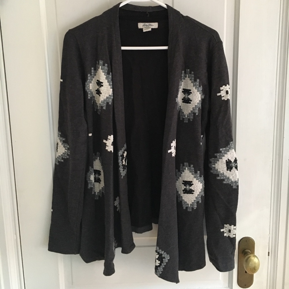 Lucky Brand Embroidered Pullover