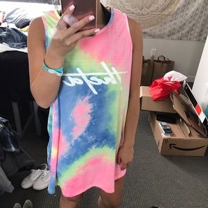 Kappa Alpha Theta Tie Dye Tank Dress