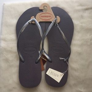 Swarovski jewel flip flops