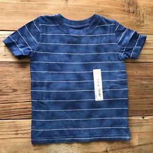 NEW Navy Blue Striped Shirt