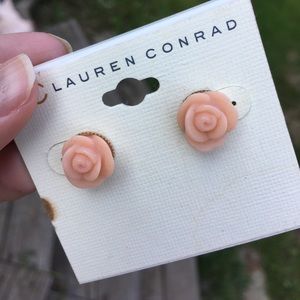Rose earrings
