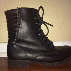 Black Combat Boots