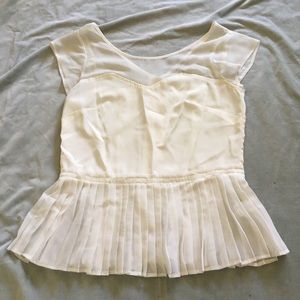 American Eagle sheer dress top