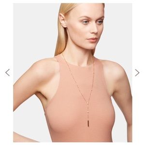 Henri Bendel Luxe Uptown Mini Y Necklace