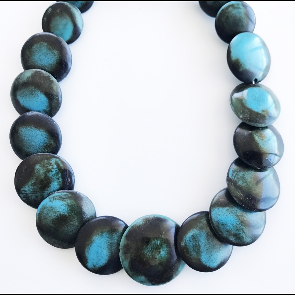 ✅SHORT TURQUOISE NECKLACE