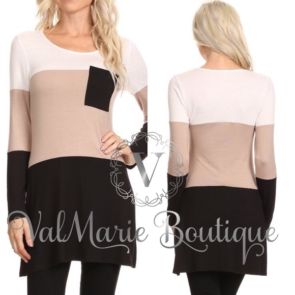 Color-block Tunic - Picture 2 of 4