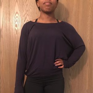 Long Sleeve Plum Express Top