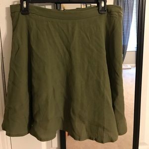 Olive green skirt never worn