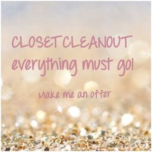 All prices lowered on all items! Make me an offer