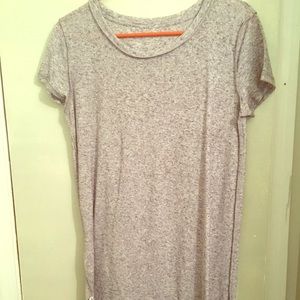 Grey tshirt dress
