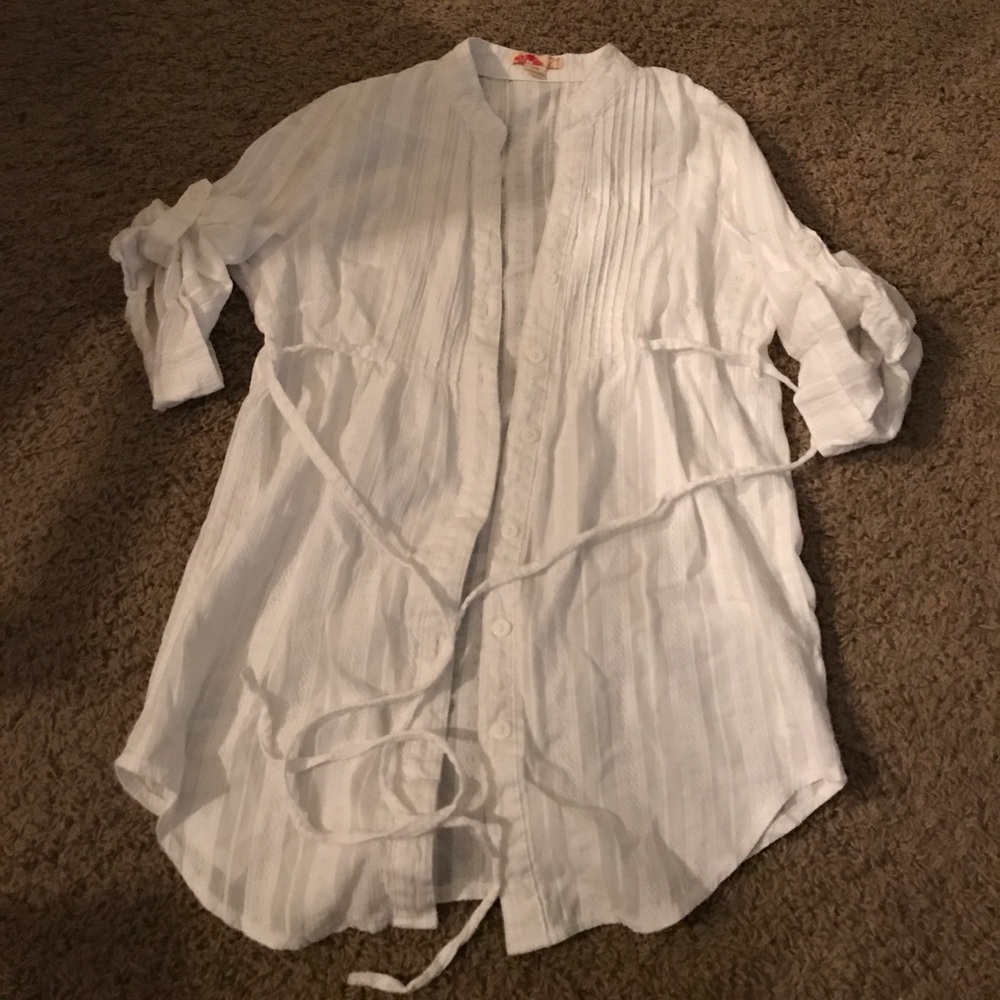 White button up