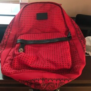 NWT but comes with receipt Canvas print backpack