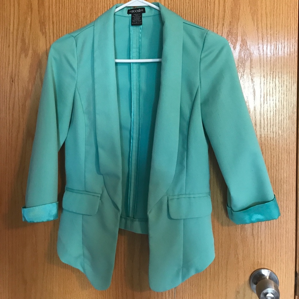 Tiffany Blue Blazer