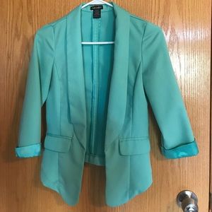 Tiffany Blue Blazer