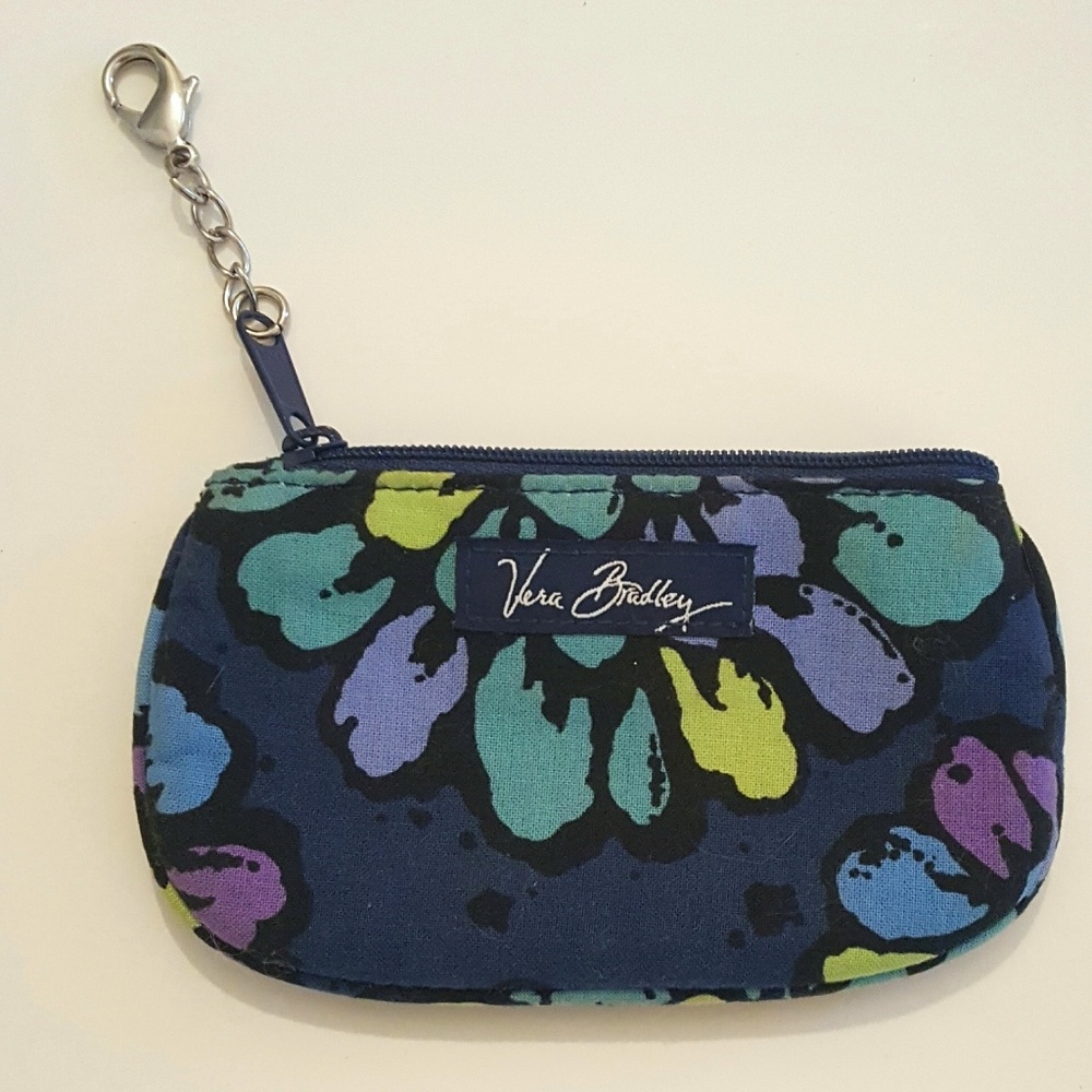 Vera Bradley ID Wallet Single Pouch Coin Purse