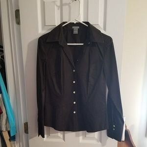 Ann Taylor button up Dress shirt size 4
