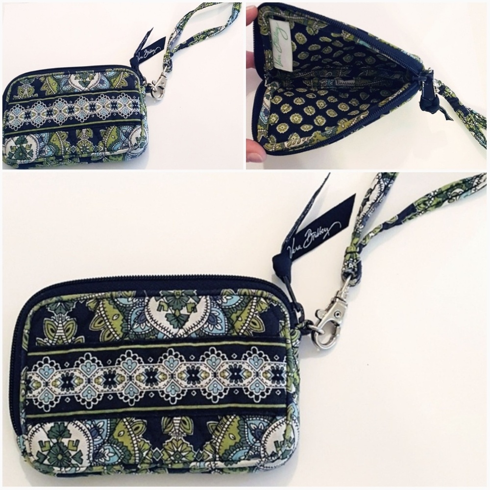 Vera Bradley Wristlet or Wallet, Zip Pouch Bag