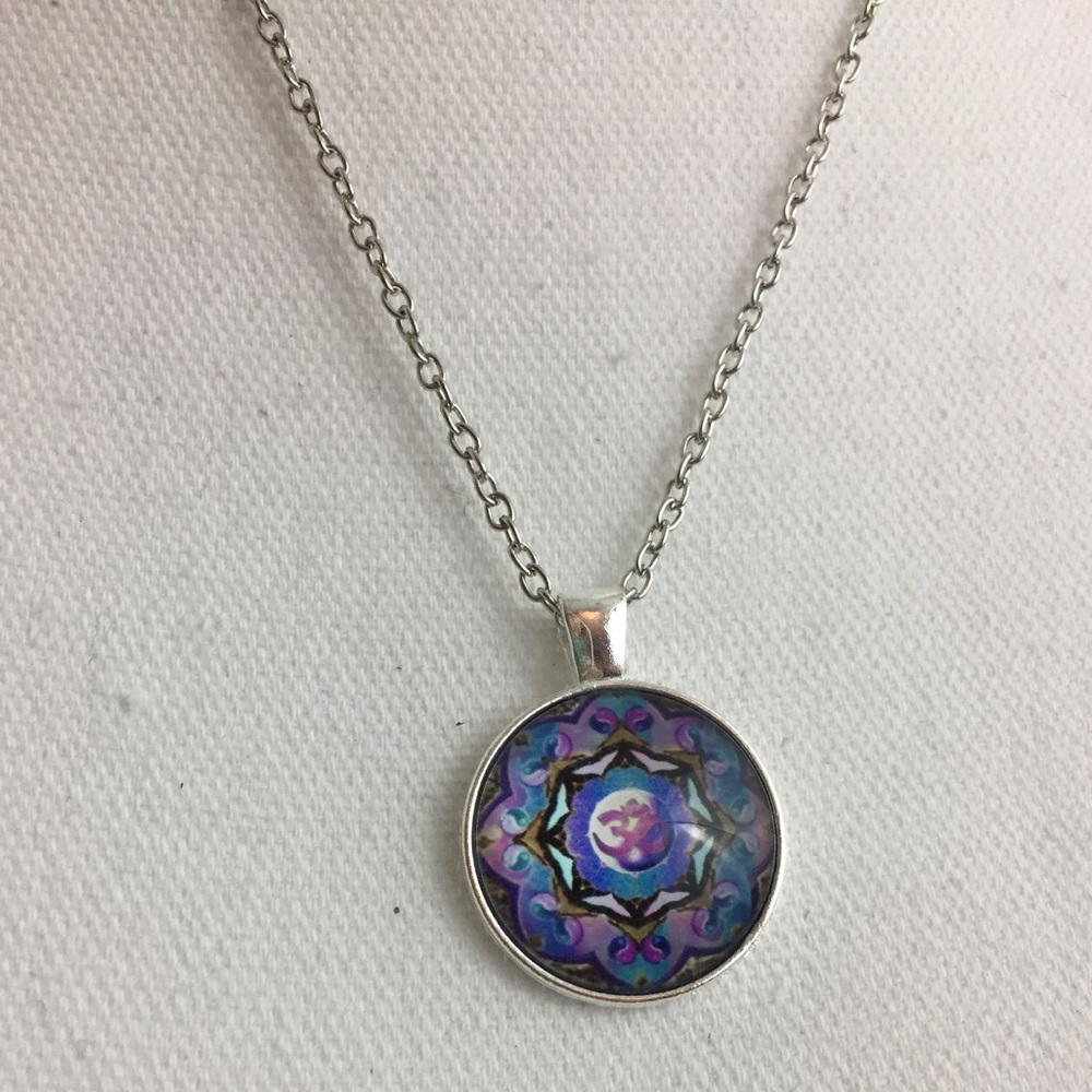 5 for $25 • Glass Pendant Necklace