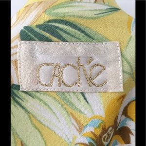 Cache Jackets & Coats - Tropical Floral Print Blazer Cache Jackets & Coats - Tropical Floral Print Blazer