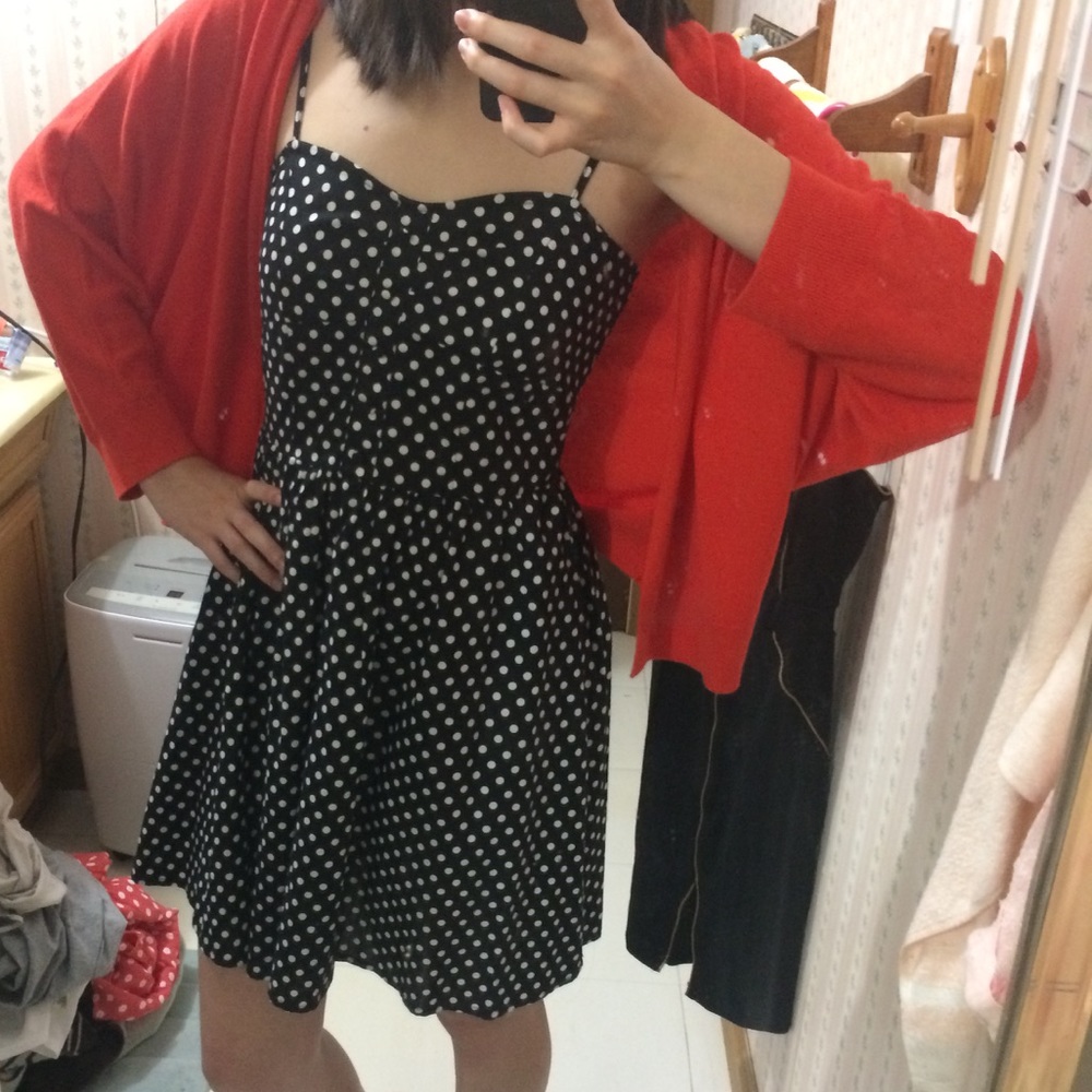 Vintage Polka Dot Dress