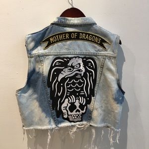 Customized Denim Vest