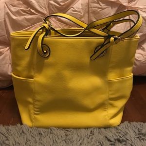 Large yellow purse!