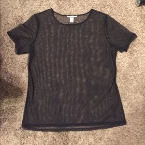 Black Mesh/fish net top