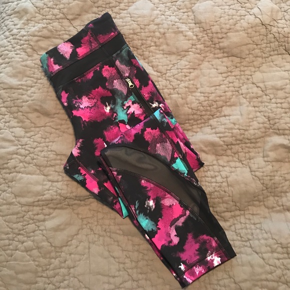 lululemon athletica Pants - Lululemon floral watercolor leggings