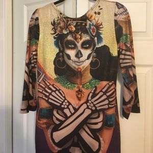 💀 Day of The Dead dress