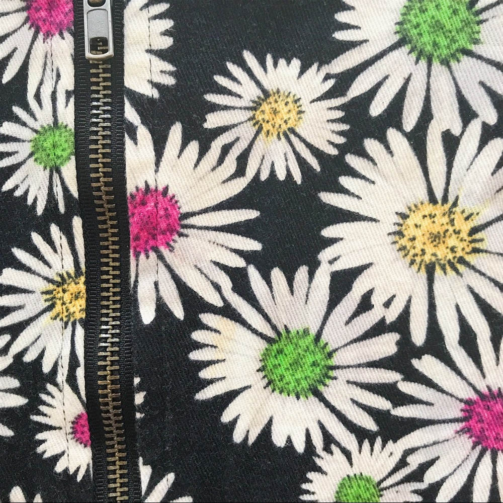 SOLD NASTY GAL NEON DAISY DENIM JACKET - Picture 5 of 5