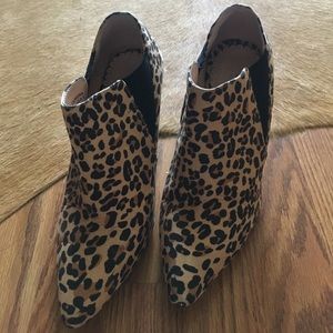 Catriona- Sole Society Leopard Booties