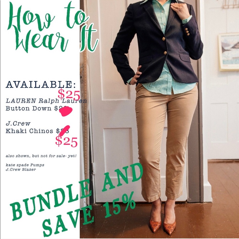 🎈SALE 🎈 J.Crew Pants & Ralph Lauren Shirt