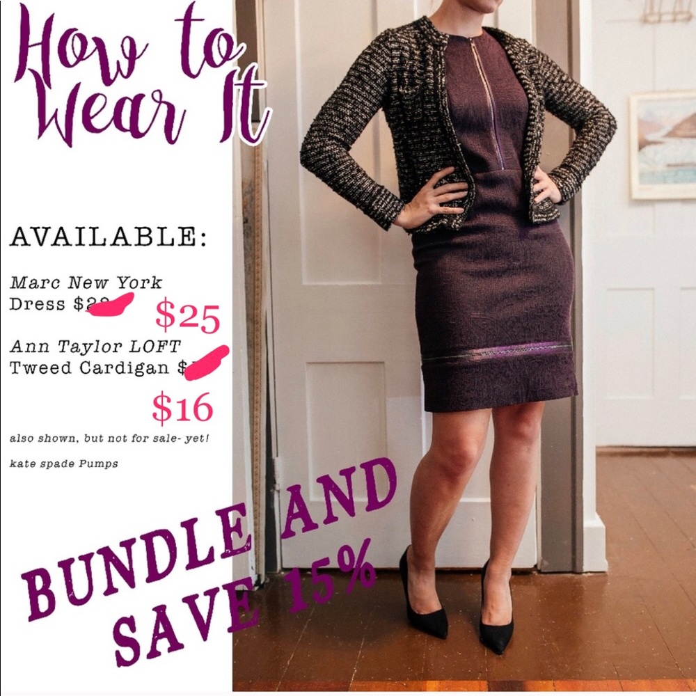 🎈SALE 🎈Marc New York Dress & LOFT Sweater