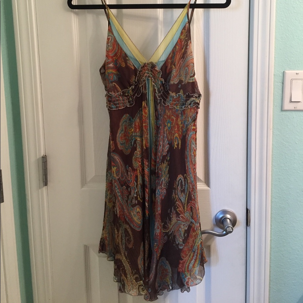 FOR LOVE AND LIBERTY SILK DRESS