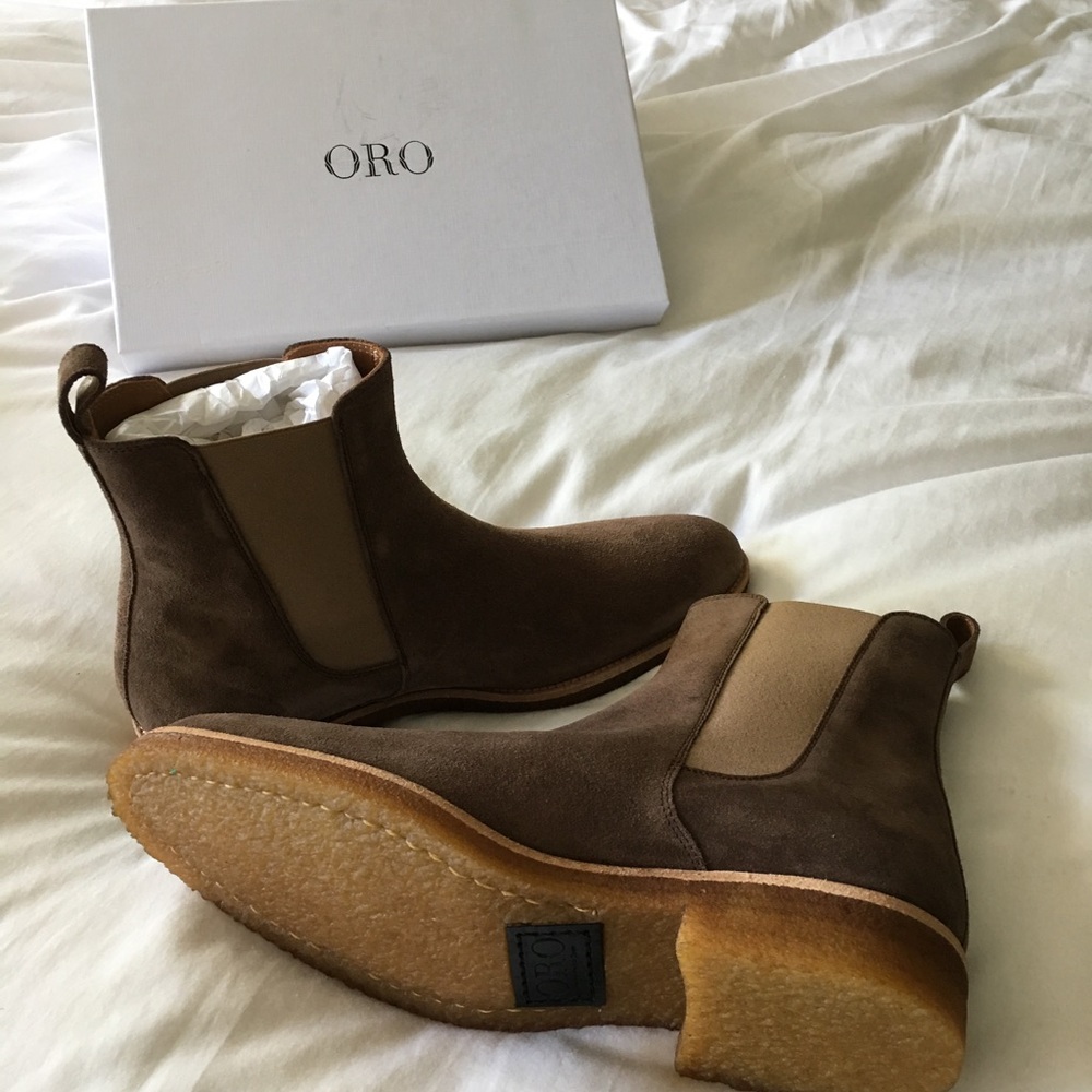 Men's ORO Chelsea boots size 10