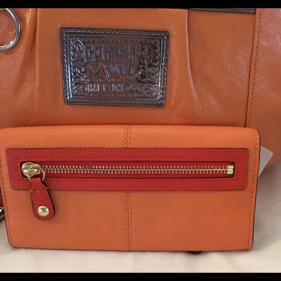 Coach Jazzy Hobo w/Matching Wallet - Very Rare NWT - Picture 4 of 7