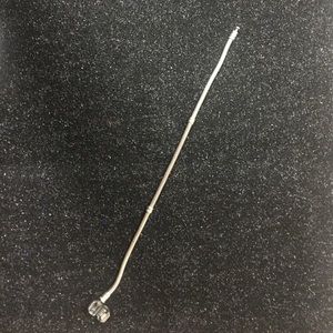 PANDORA Sterling Silver Bracelet w/clasp 9.1 in