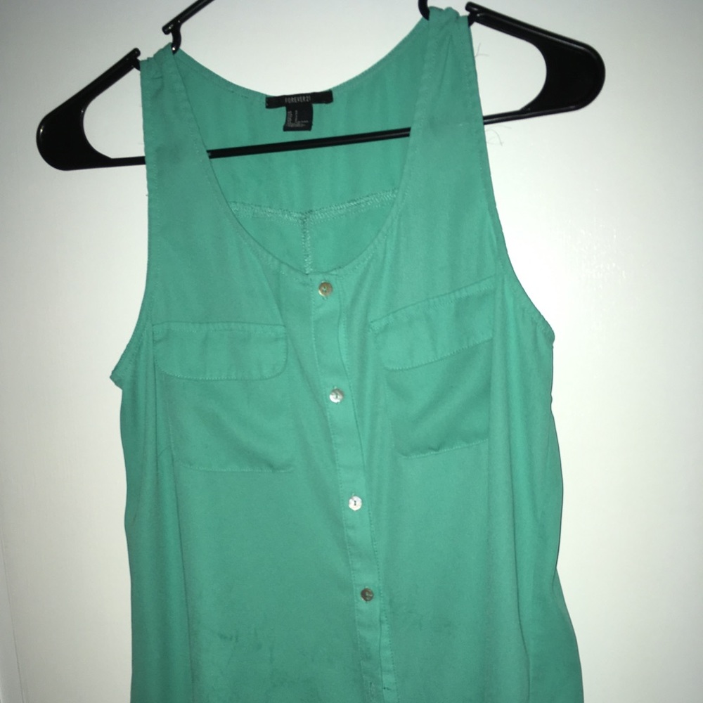 Chiffon Forever 21 Shirt
