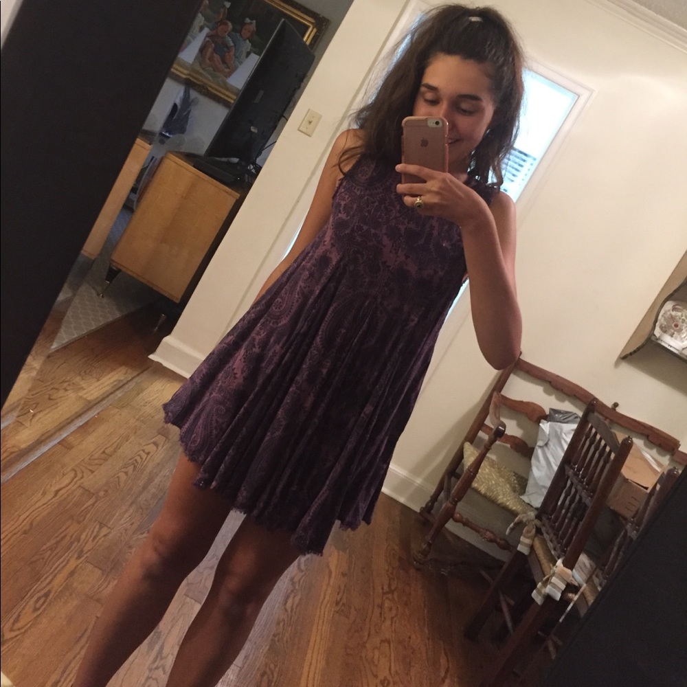 Purple dress