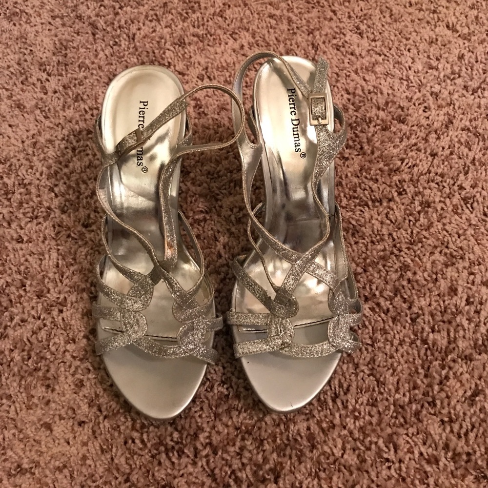 Silver heels