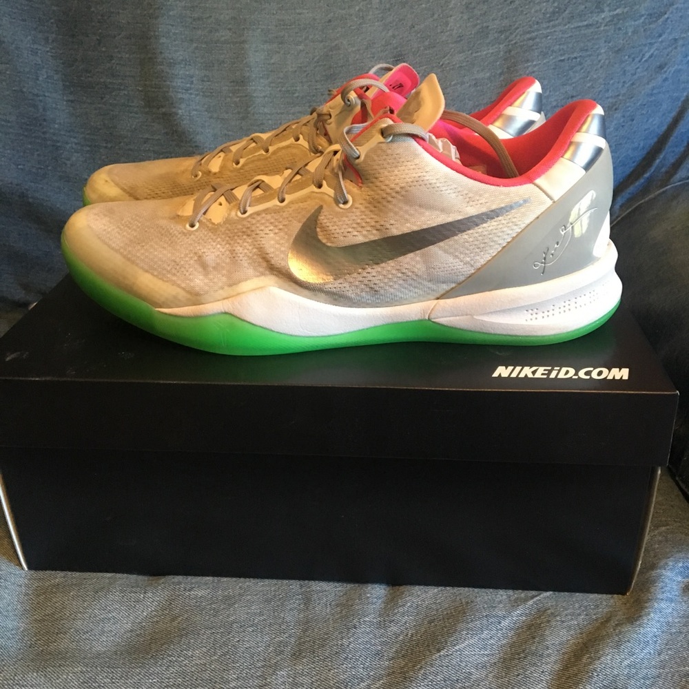Kobe 8 NikeID Yeezy Wolf Grey size 13.5