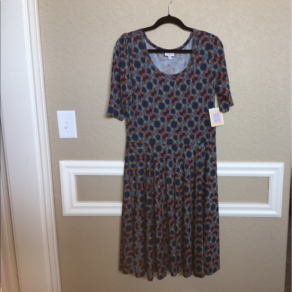 NWT, LulaRoe Nicole Dress, XL