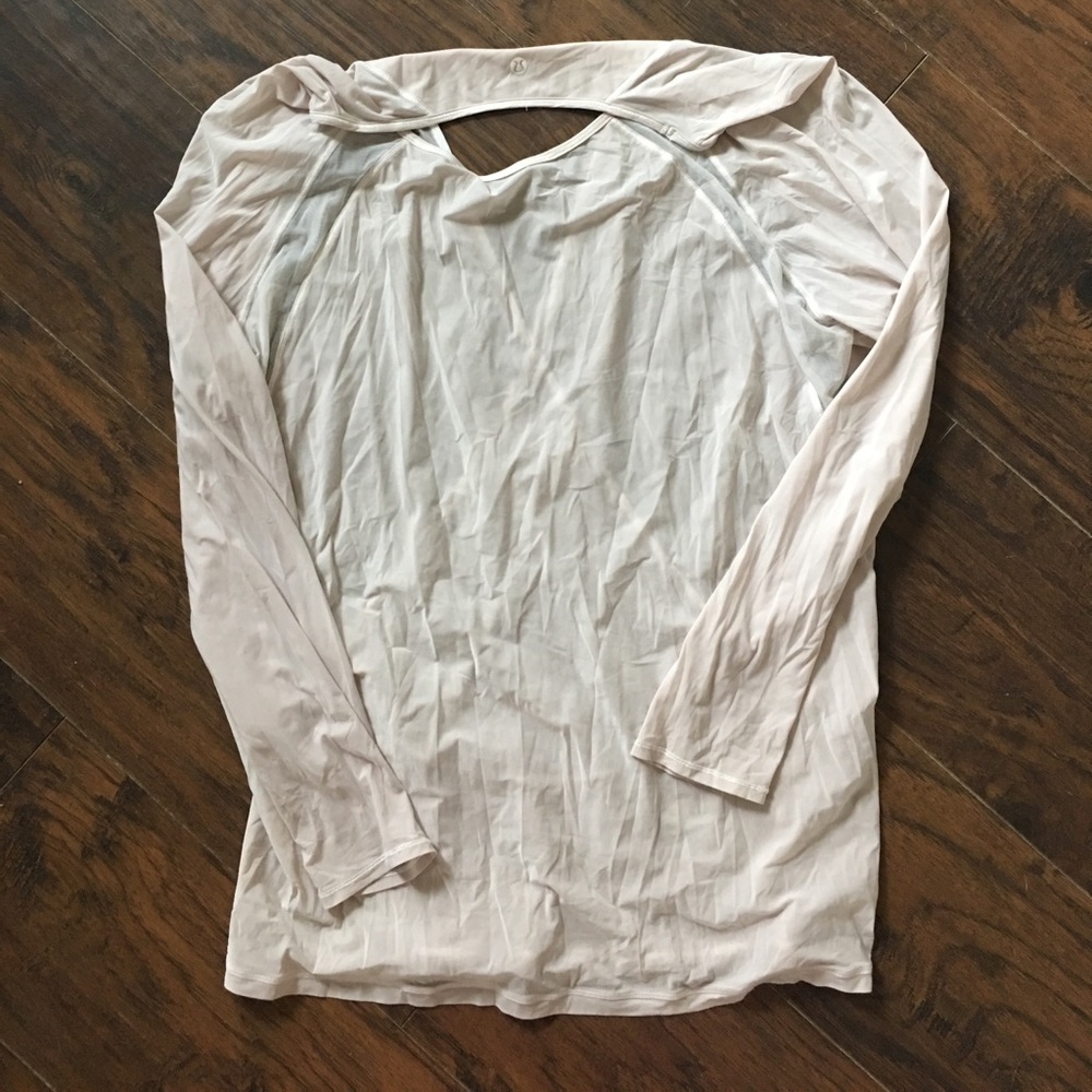 Lululemon sheer long sleeve