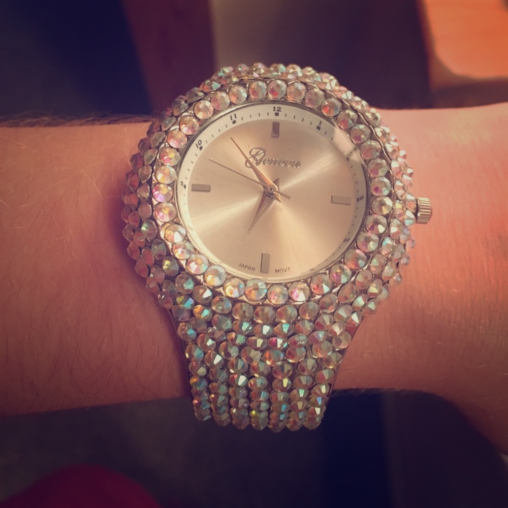 Geneva Watch (Rainbow stone)