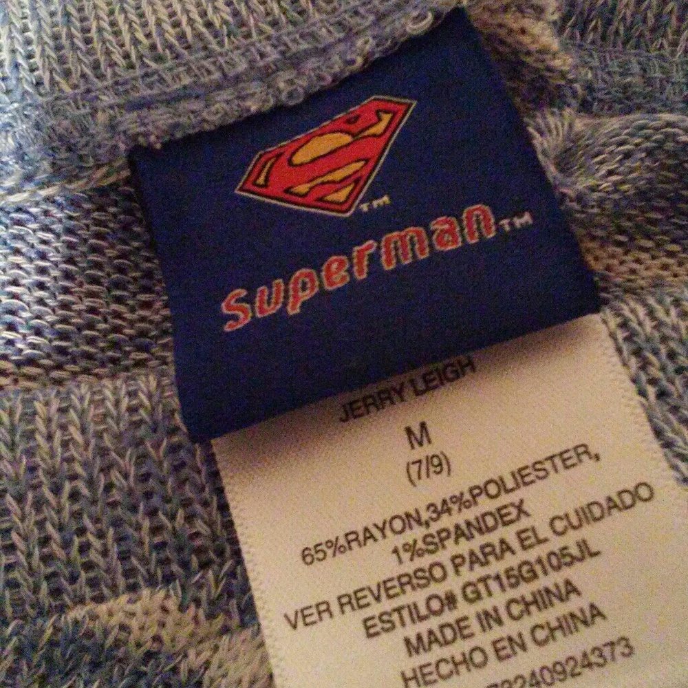 Superman sweater