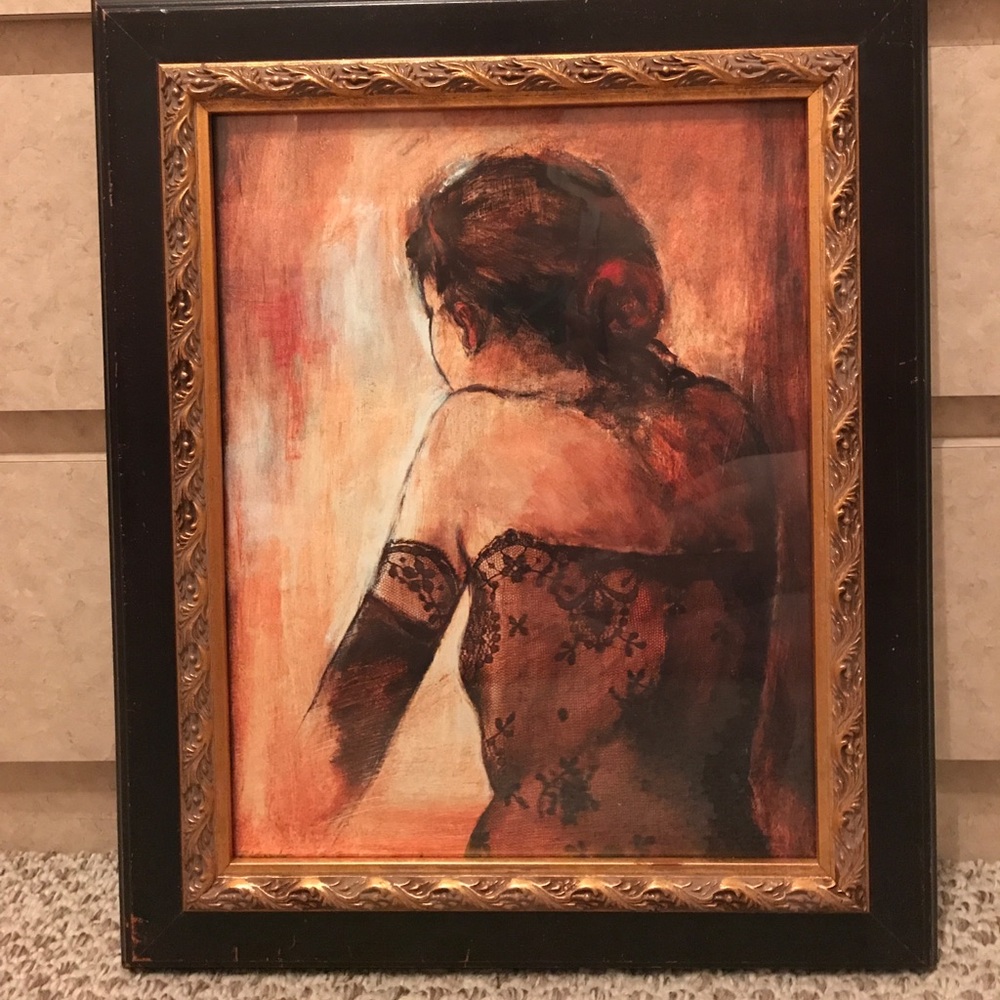 BEAUTIFUL "GIRL IN DEEP THOUGHT"  PORTRAIT