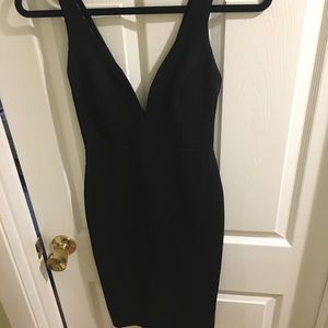 LULUS EXCLUSIVE GRACEFULLY YOURS BLACK DRESS