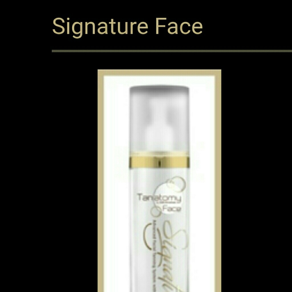 Tanatomy signature face tanning lotion