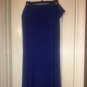 Royal Blue 2XL Maxi Lularoe NWOT
